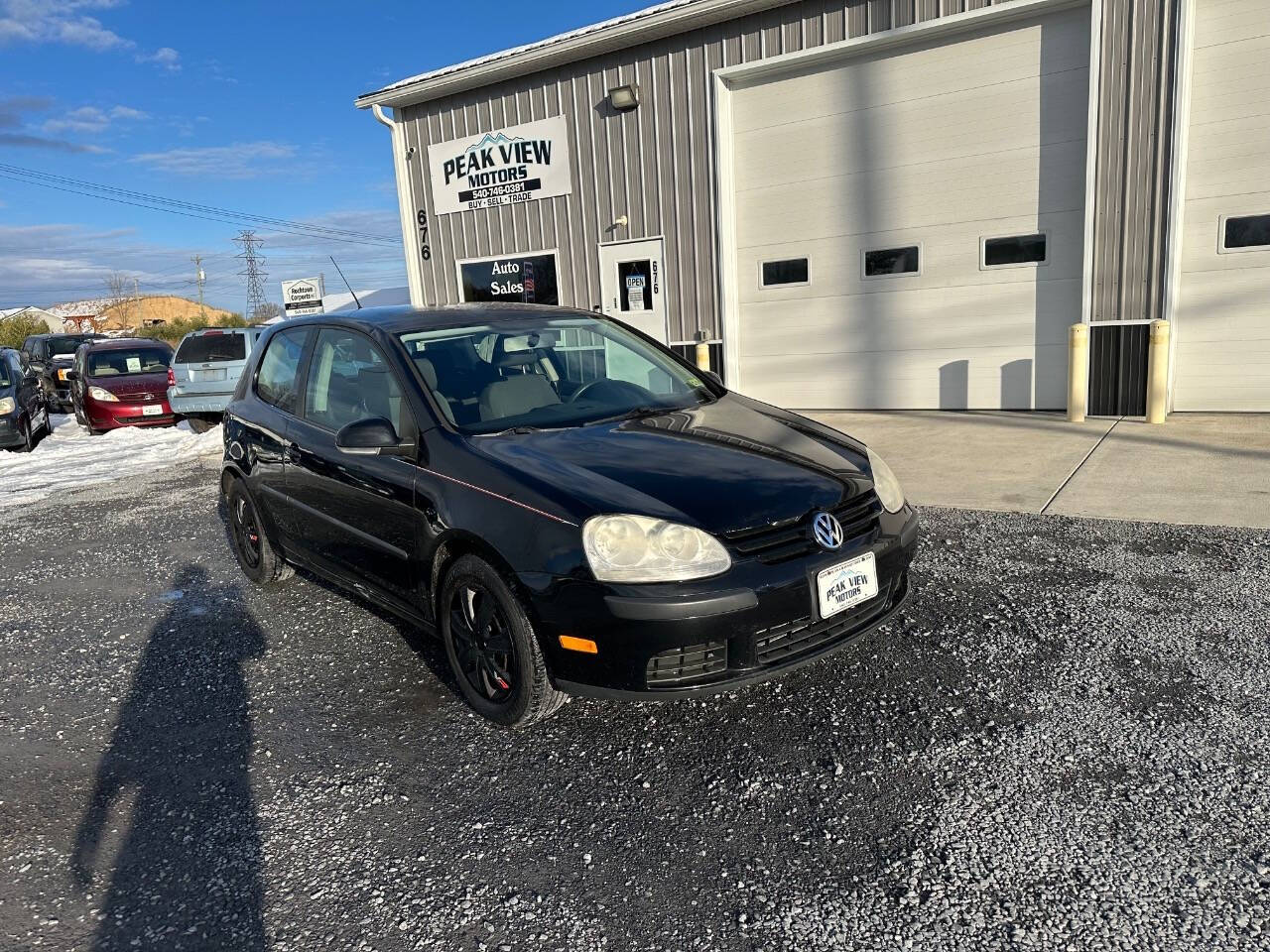 2007 Volkswagen Rabbit for sale at PEAK VIEW MOTORS in Mount Crawford, VA