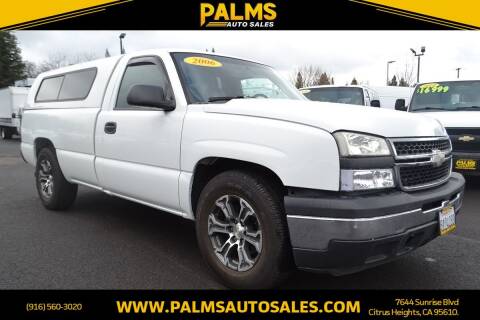 2006 Chevrolet Silverado 1500 for sale at Palms Auto Sales in Citrus Heights CA