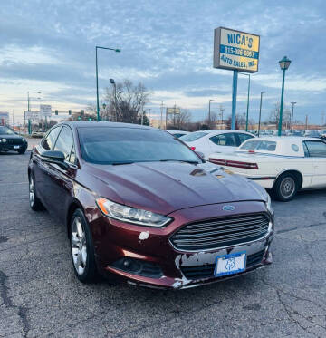 2016 Ford Fusion for sale at NICAS AUTO SALES INC in Loves Park IL