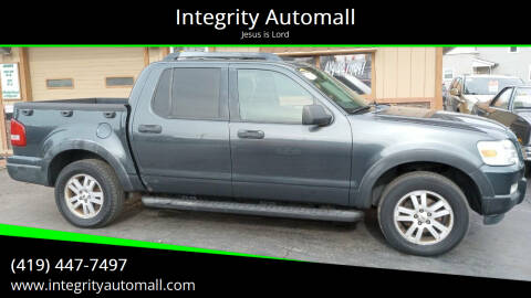 2009 Ford Explorer Sport Trac for sale at Integrity Automall in Tiffin OH