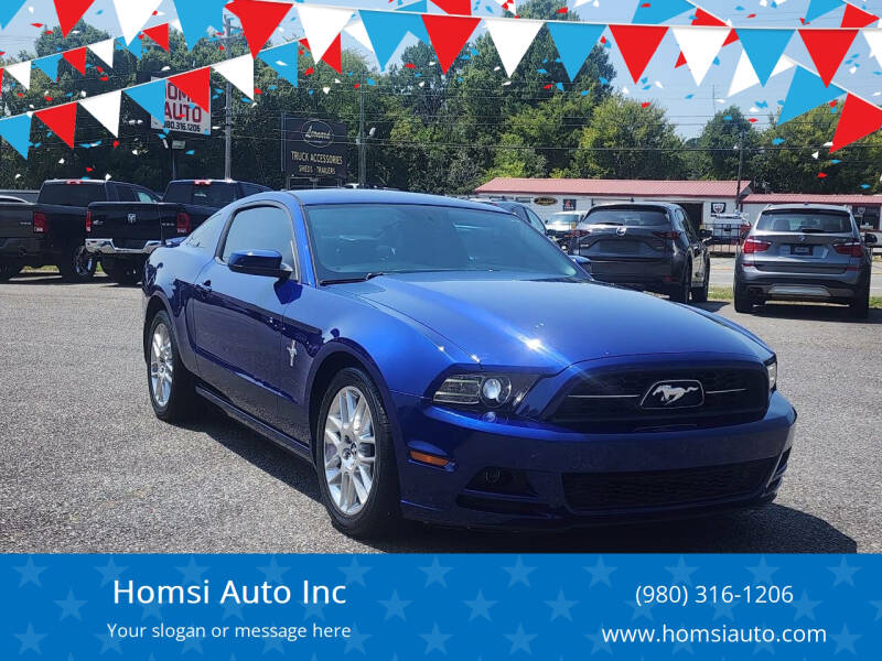 2013 Ford Mustang for sale at Homsi Auto Inc in Kannapolis NC