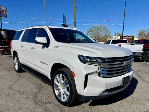 2021 Chevrolet Suburban for sale at Lion's Auto INC in Denver CO
