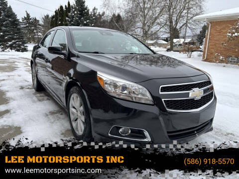2013 Chevrolet Malibu for sale at LEE MOTORSPORTS INC in Mount Clemens MI