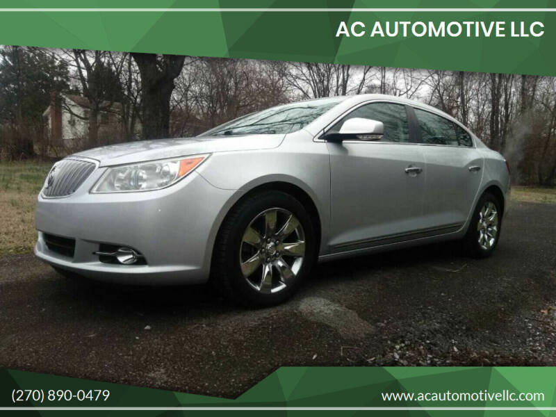 2011 Buick LaCrosse for sale at AC AUTOMOTIVE LLC in Hopkinsville KY
