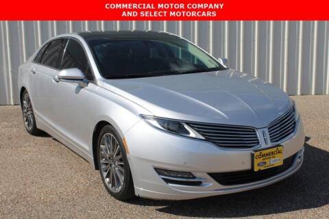 2013 Lincoln MKZ for sale at Commercial Motor Company in Aransas Pass TX