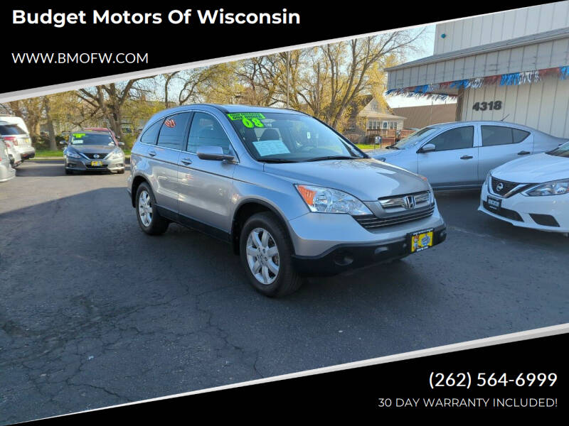2008 Honda CR-V for sale at Budget Motors of Wisconsin in Racine WI