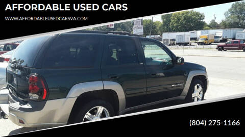 2003 Chevrolet TrailBlazer for sale at AFFORDABLE USED CARS in North Chesterfield VA