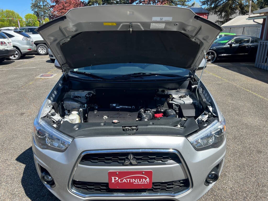 2015 Mitsubishi Outlander Sport for sale at PLATINUM AUTO SALES INC in Lacey, WA