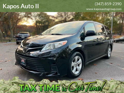 2018 Toyota Sienna for sale at Kapos Auto II in Ridgewood NY