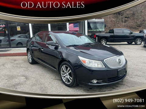 2010 Buick LaCrosse for sale at OD AUTO SALES in Pownal VT