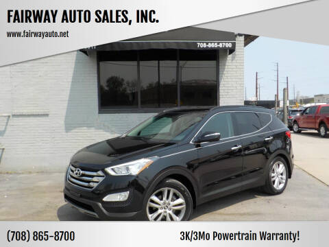 2013 Hyundai Santa Fe Sport for sale at FAIRWAY AUTO SALES, INC. in Melrose Park IL