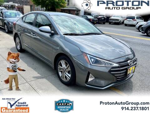 2019 Hyundai Elantra for sale at Proton Auto Group in Yonkers NY