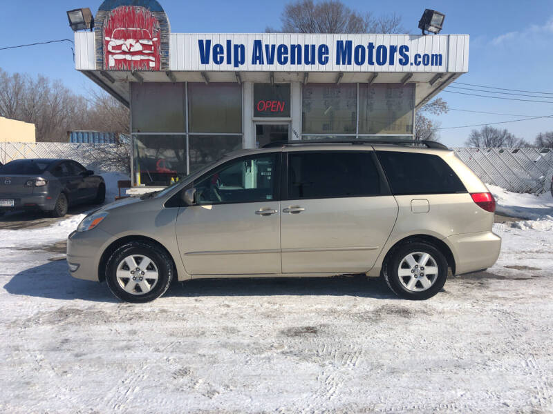 2004 Toyota Sienna for sale at Velp Avenue Motors LLC in Green Bay WI