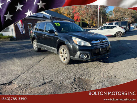 2013 Subaru Outback for sale at BOLTON MOTORS INC in Bolton CT