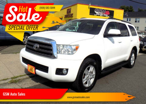 2013 Toyota Sequoia for sale at GSM Auto Sales in Linden NJ