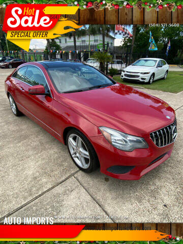 2014 Mercedes-Benz E-Class for sale at AUTO IMPORTS in Metairie LA