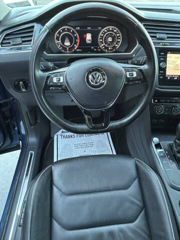 2018 Volkswagen Tiguan 2.0T SEL Premium