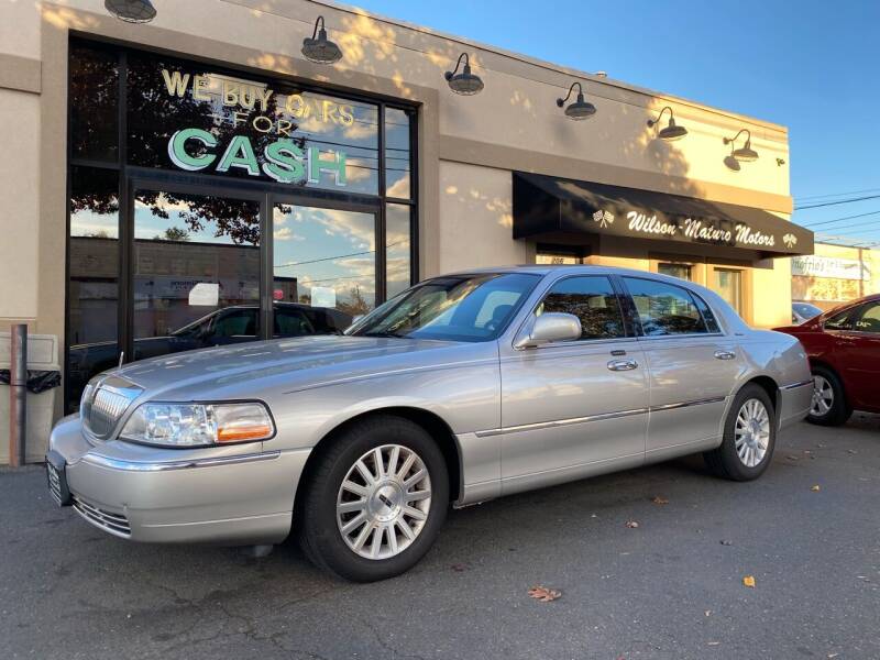 2003 Lincoln Town Car for sale at Wilson-Maturo Motors in New Haven CT