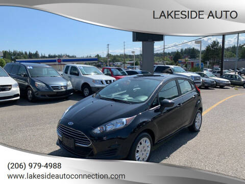 2016 Ford Fiesta for sale at Lakeside Auto in Lynnwood WA