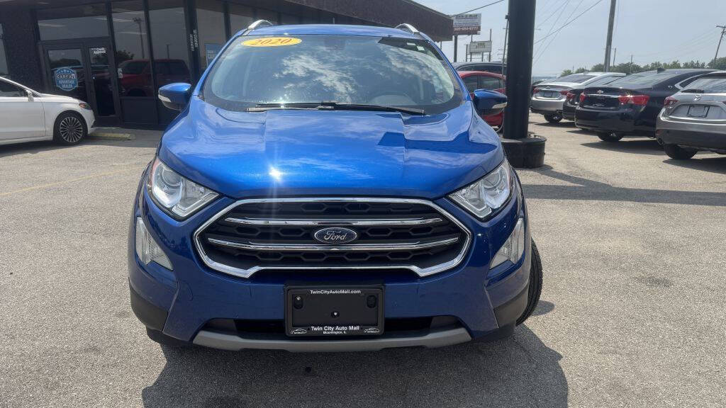 Blue 2020 Ford EcoSport Titanium Titanium 4dr Crossover 2