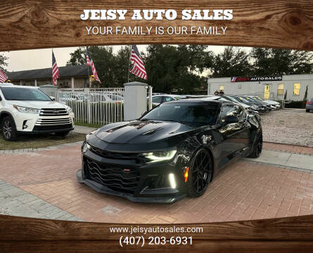 2017 Chevrolet Camaro for sale at JEISY AUTO SALES in Orlando FL