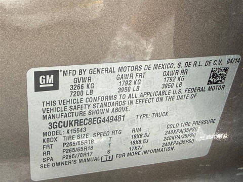 2014 Chevrolet Silverado 1500