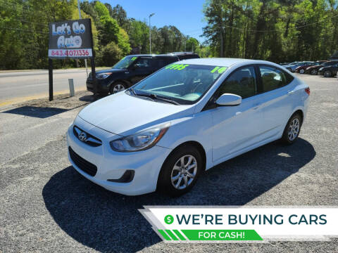 2014 Hyundai Accent for sale at Let's Go Auto in Florence SC