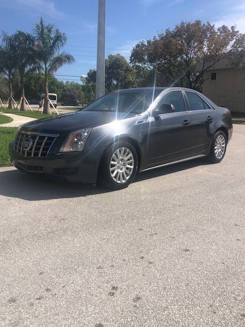 Gray 2012 Cadillac CTS 3.0L 3.0L 4dr Sedan 2