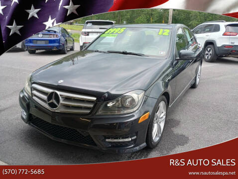 2012 Mercedes-Benz C-Class for sale at R&S Auto Sales in Linden PA