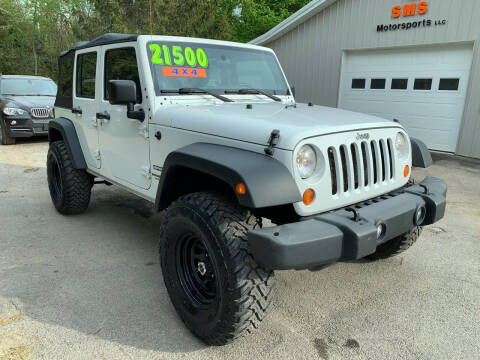 2013 Jeep Wrangler Unlimited for sale at SMS Motorsports LLC in Cortland NY