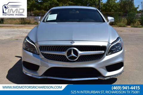 2016 Mercedes-Benz CLS for sale at IMD Motors in Richardson TX