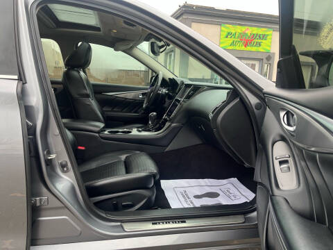 2016 Infiniti Q50 Red Sport 400