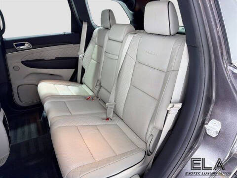 2017 Jeep Grand Cherokee Summit