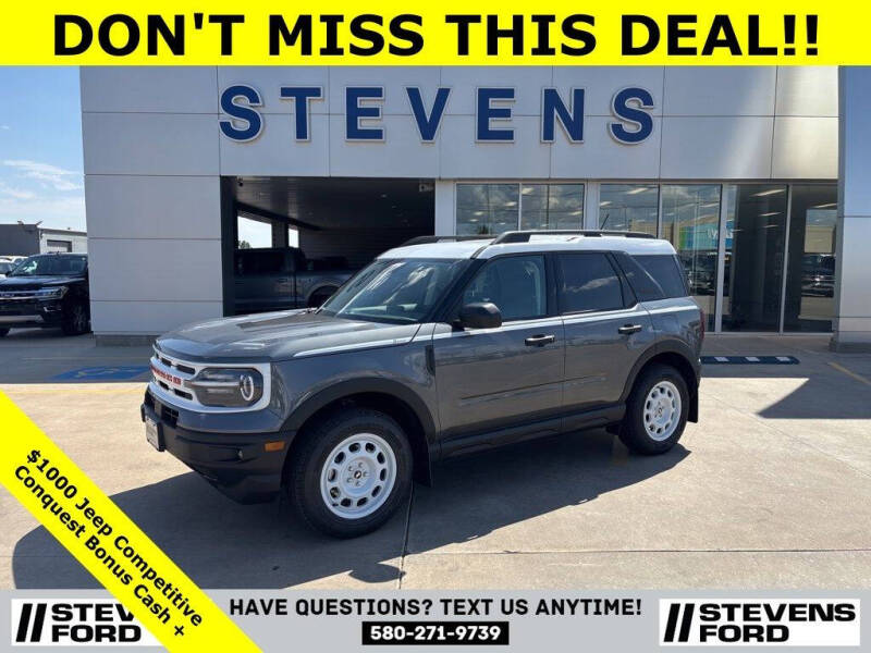 2024 Ford Bronco Sport for sale at STEVENS FORD in Enid OK
