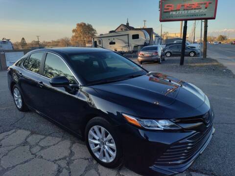 2020 Toyota Camry for sale at Sunset Auto Body in Sunset UT