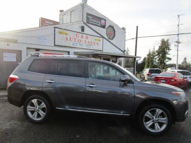 2013 Toyota Highlander for sale at G&R Auto Sales in Lynnwood WA