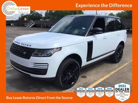 2019 Land Rover Range Rover for sale at Dallas Auto Finance in Dallas TX