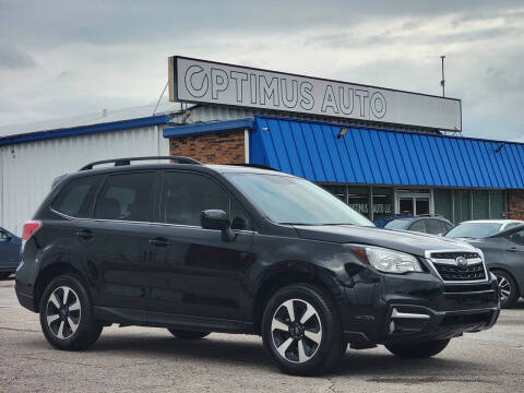 2018 Subaru Forester for sale at Optimus Auto in Omaha NE