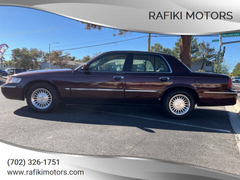 2001 Mercury Grand Marquis for sale at RAFIKI MOTORS in Henderson NV