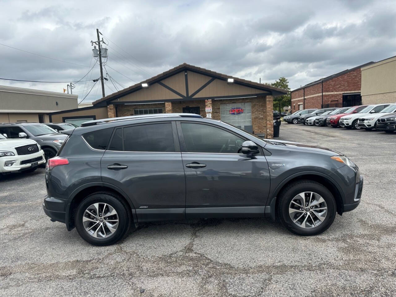 2018 Toyota RAV4 Hybrid for sale at Auto Haven Frisco in Frisco, TX