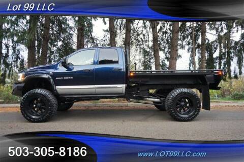 2006 Dodge Ram Pickup 3500 for sale at LOT 99 LLC in Milwaukie OR