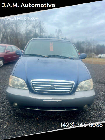 2003 Kia Sedona for sale at J.A.M. Automotive in Surgoinsville TN