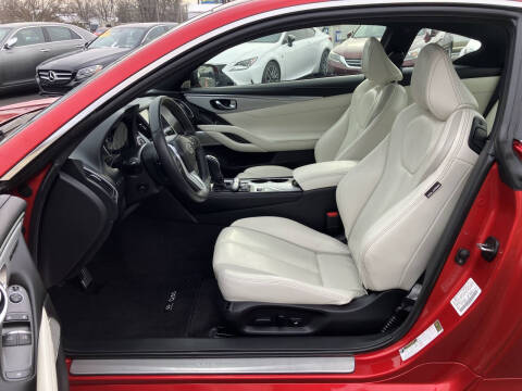 2017 Infiniti Q60 Red Sport 400