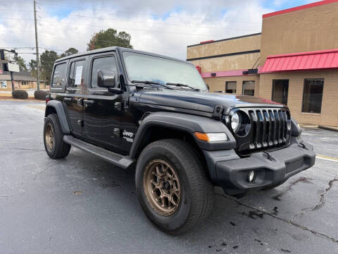 2020 Jeep Wrangler Unlimited Sport