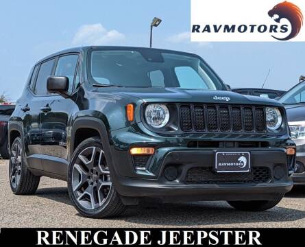 2021 Jeep Renegade for sale at RAVMOTORS- Burnsville in Burnsville MN