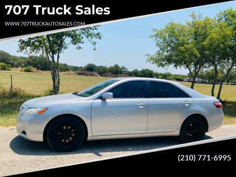 2007 Toyota Camry for sale at BRACKEN MOTORS in San Antonio TX