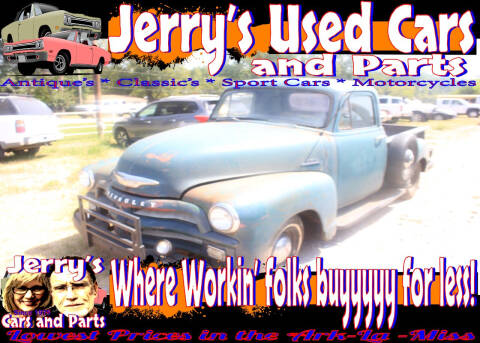 1954 Chevrolet 3100 for sale at Jerry's Cars and Parts in West Monroe LA