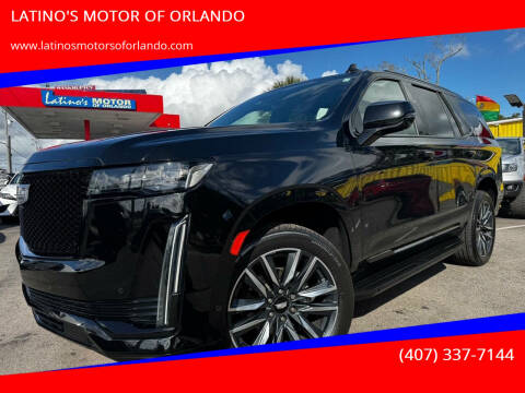 2021 Cadillac Escalade for sale at LATINO'S MOTOR OF ORLANDO in Orlando FL