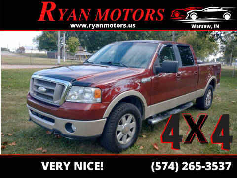 2007 Ford F-150 for sale at Ryan Motors LLC in Warsaw IN