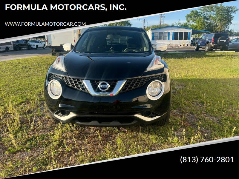 2017 Nissan JUKE for sale at FORMULA MOTORCARS, INC. in Tampa FL